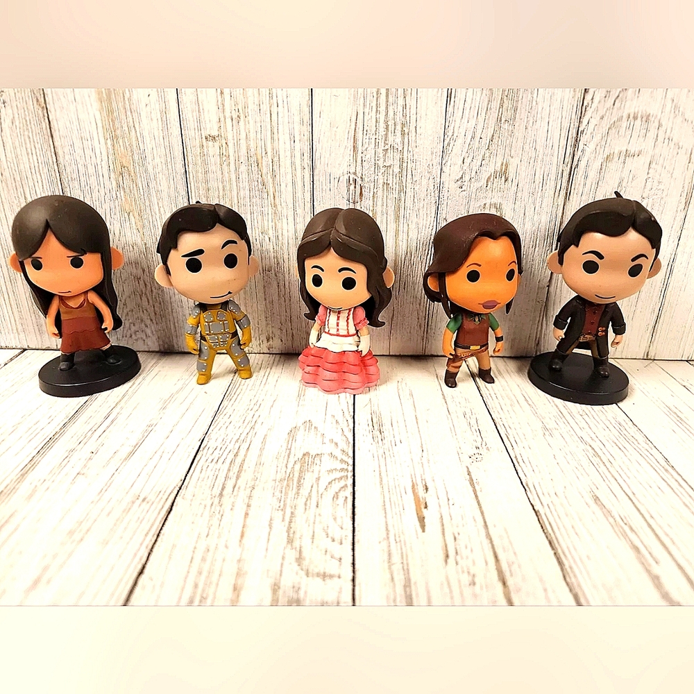 Bundled Lot Of 5 Firefly Kaylee Frye Q-bits Figures Mixed 2016 Raretoys